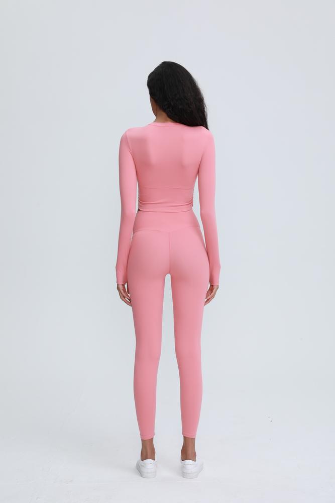 Astoria LUXE Max Support Sports Crop - Taffy Pink