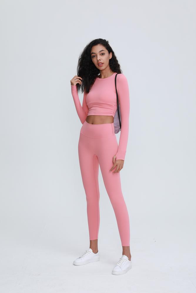 Astoria LUXE Max Support Sports Crop - Taffy Pink