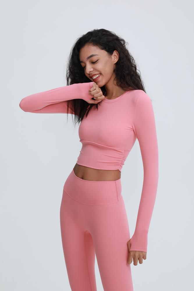 Astoria LUXE Max Support Sports Crop - Taffy Pink