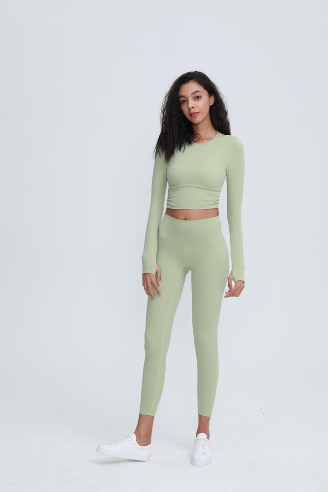 Astoria LUXE Max Support Sports Crop - Pale Green