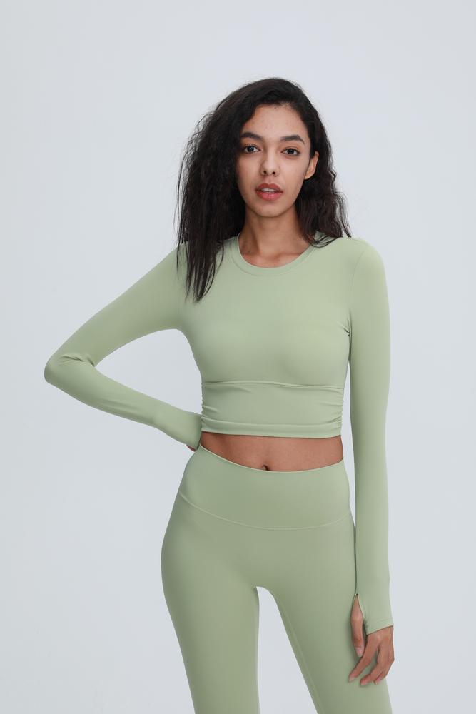 Astoria LUXE Max Support Sports Crop - Pale Green