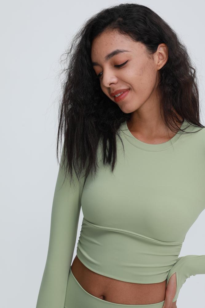 Astoria LUXE Max Support Sports Crop - Pale Green