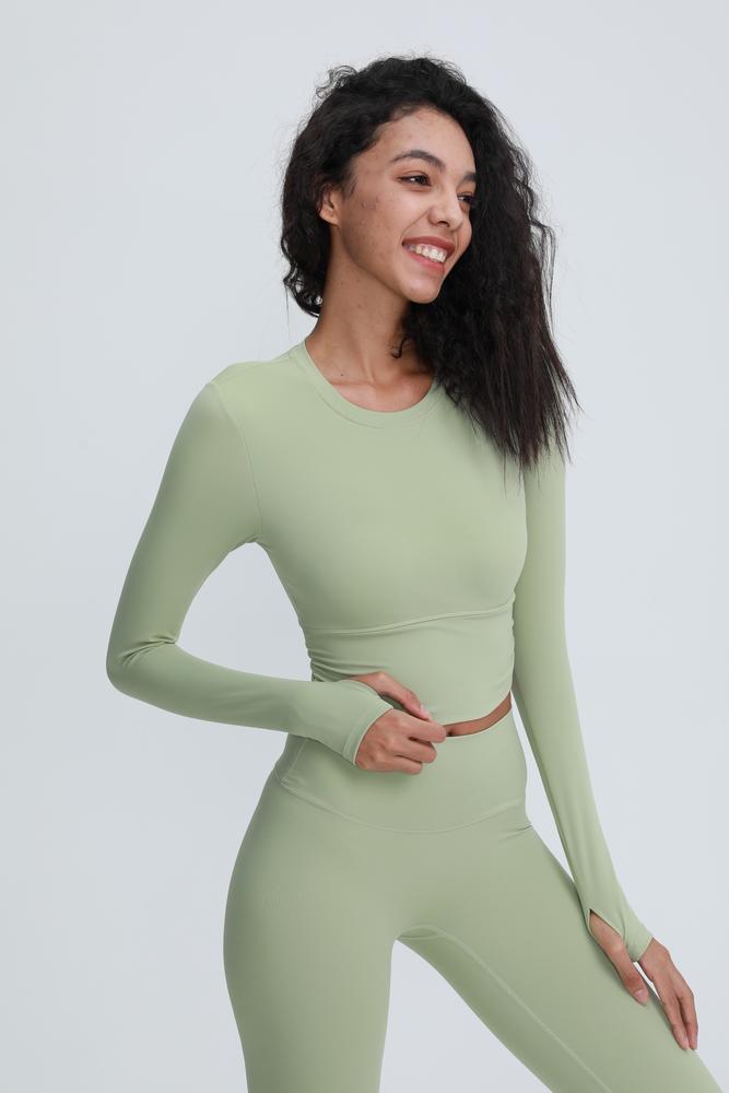 Astoria LUXE Max Support Sports Crop - Pale Green
