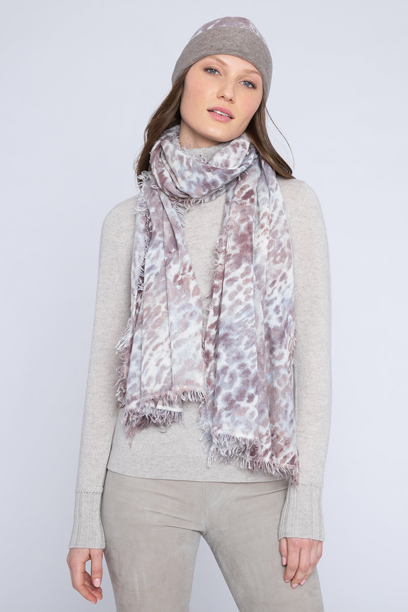 Kinross Leopard Scarf