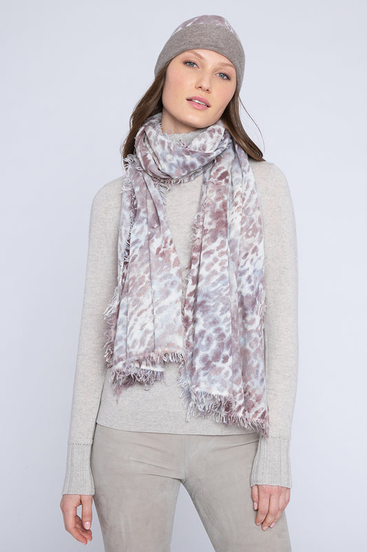 Kinross Leopard Scarf