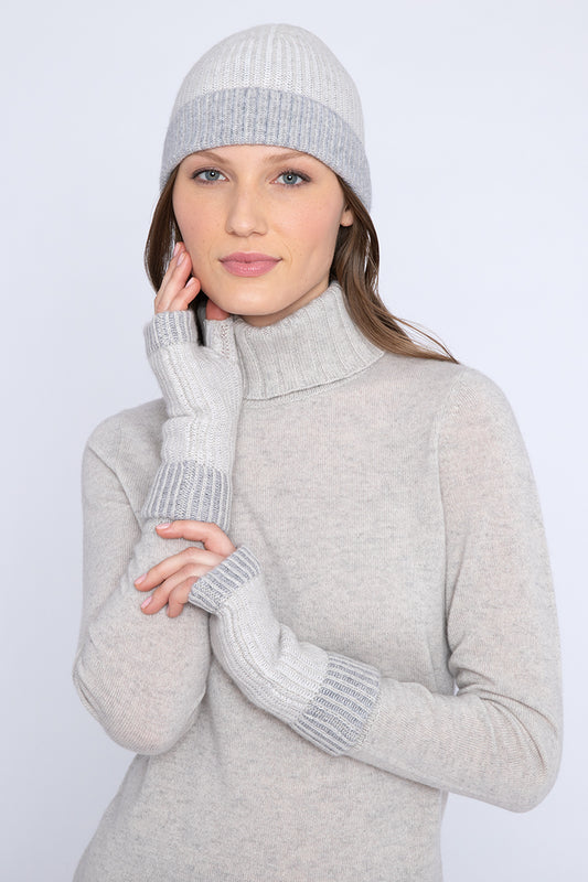 Kinross Plaited Colorblock Gloves