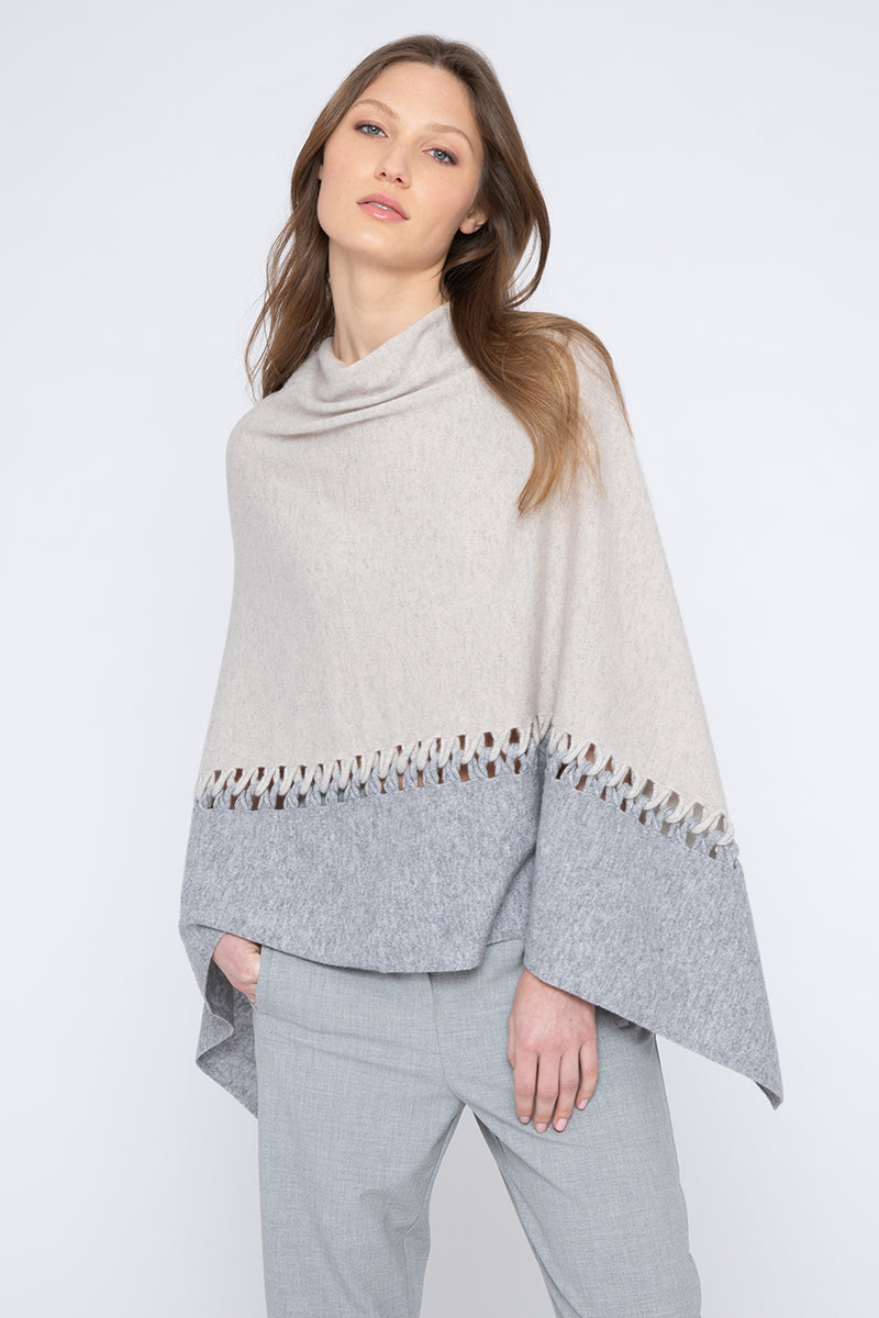 Kinross Twist Stitch Poncho