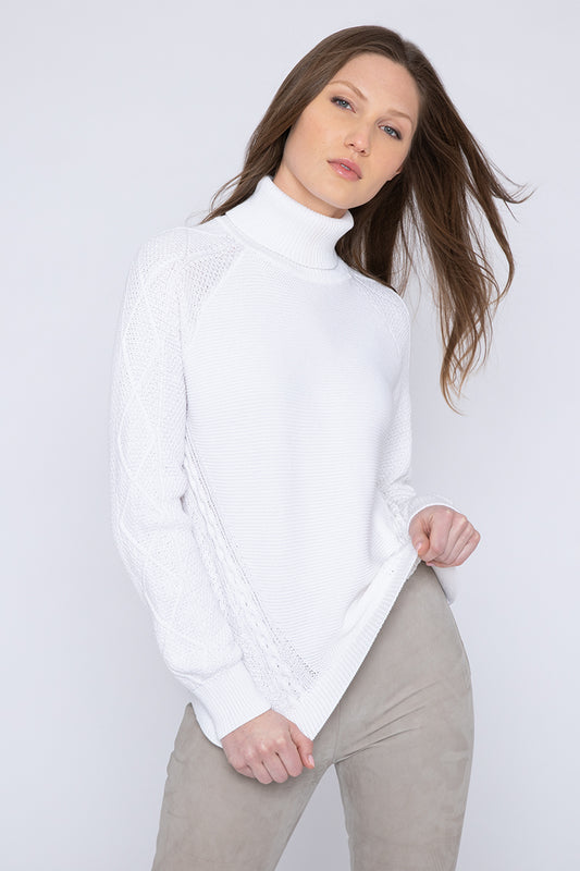 Kinross Cable Turtleneck