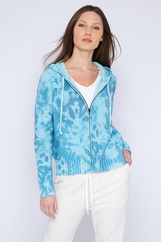 Kinross Splash Print Zip Hoodie