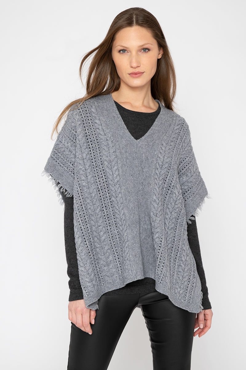 Kinross Fringe Cable Popover