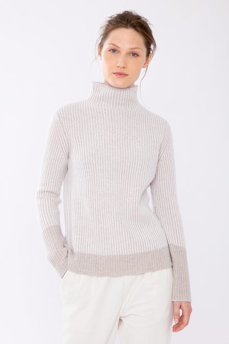 Kinross Cashmere Plaited Funnel