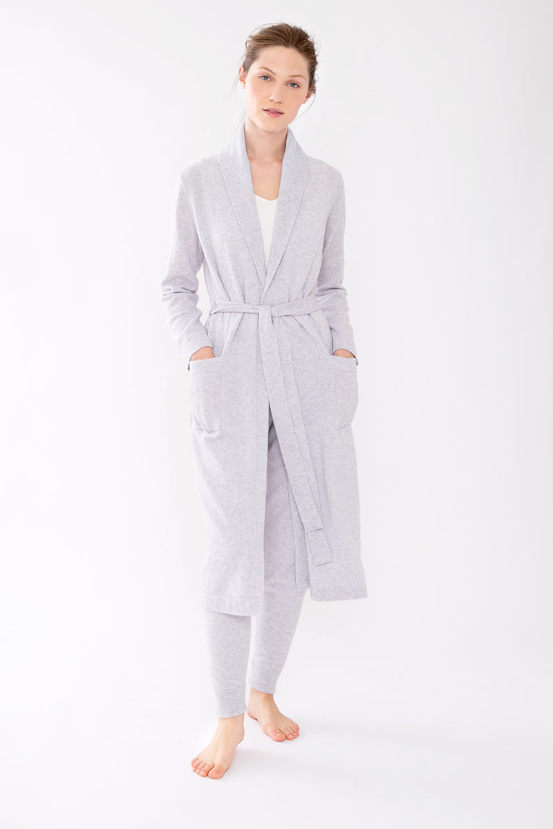 Kinross Cashmere Shawl Collar Robe