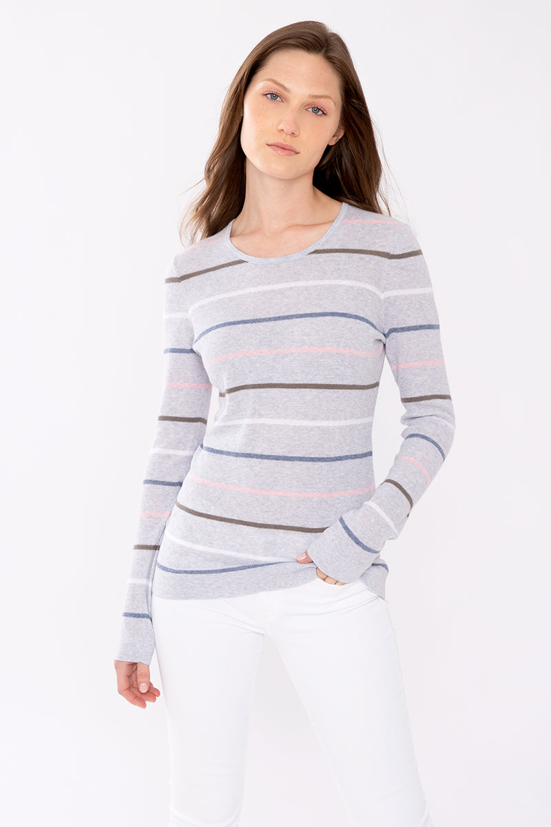 Kinross Cashmere Thermal Crew