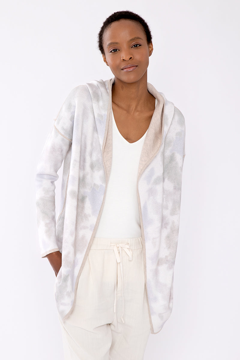 Kinross Cashmere Reversible Dream Hoodie