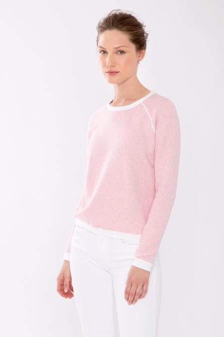 Kinross Cashmere Reversible Dream Crew