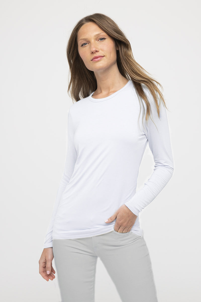 Kinross Bamboo Long Sleeve Crew