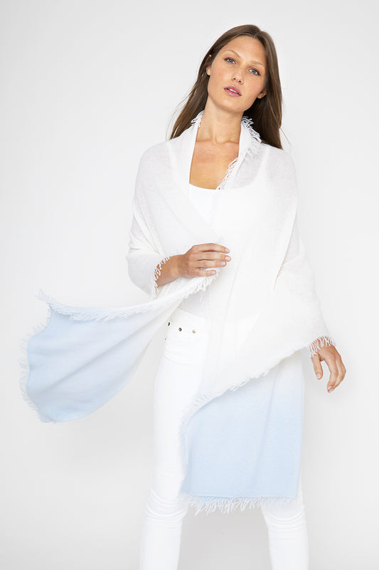 Kinross Ombre Fringe Wrap