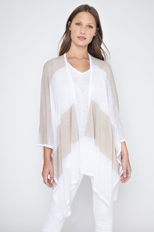 Kinross Linen Ruana