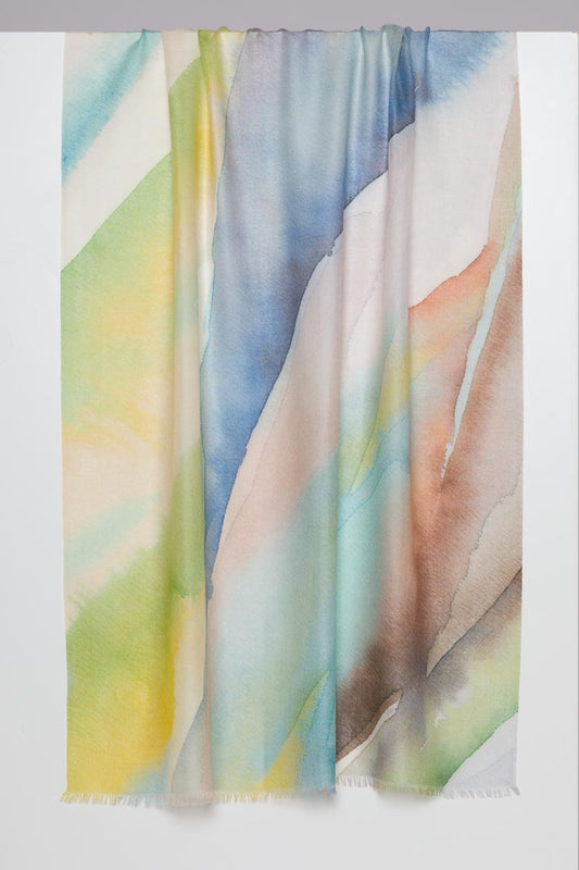 Kinross Wave Print Scarf