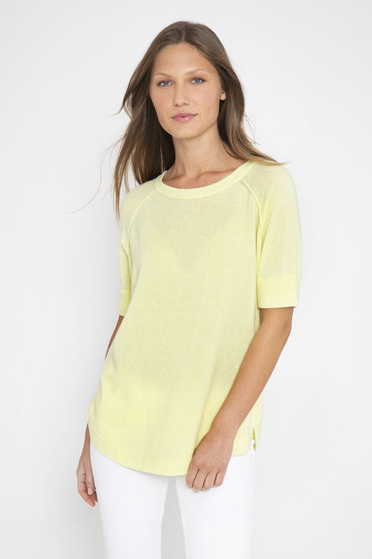 Kinross S/S Round Hem Pullover