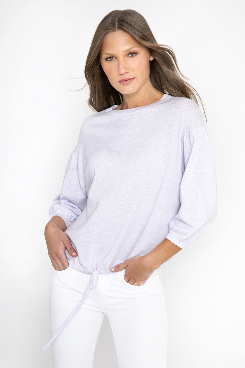 Kinross Gathered Sleeve Sweatshirt