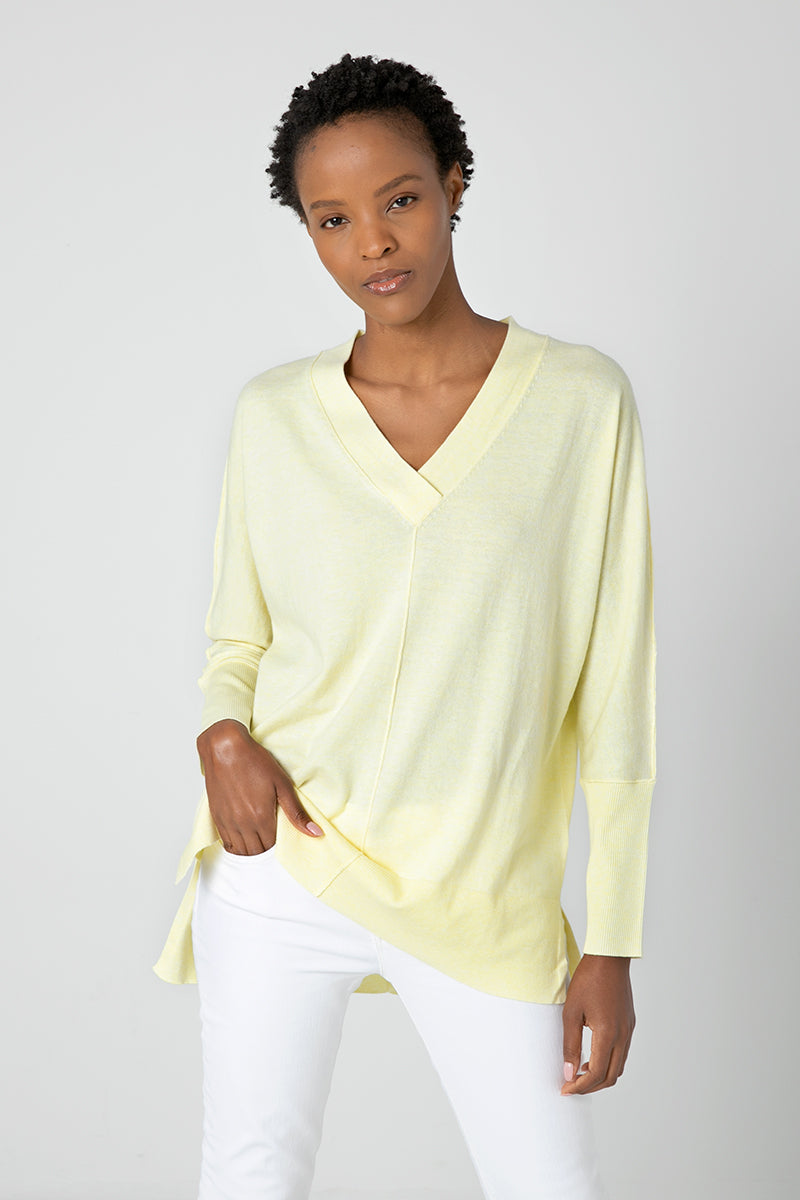 Kinross Cashmere Crossover Easy Vee