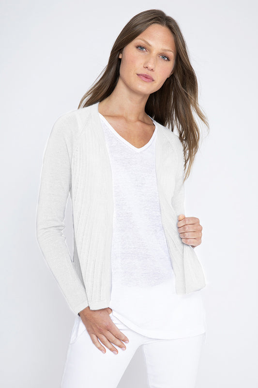 Kinross Rib Raglan Cardigan