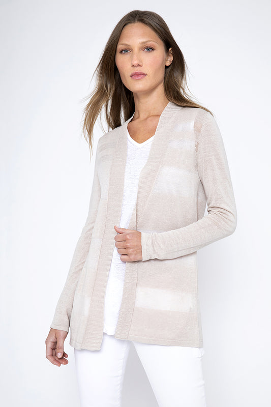 Kinross Shadow Stripe Cardigan