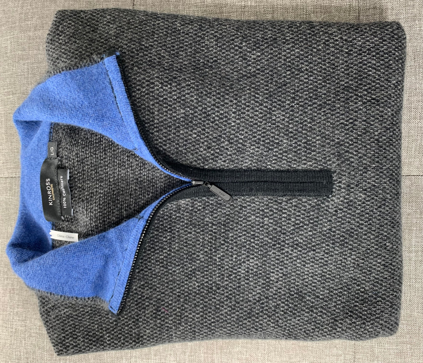 Kinross Birdseye Sport Qtr Zip Mock