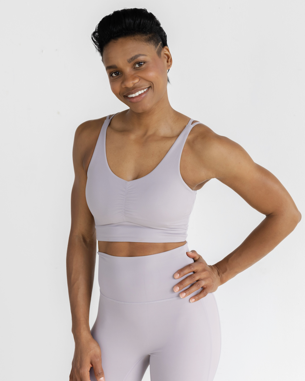 Astoria LUXE BREEZE Legging - Lilac Grey