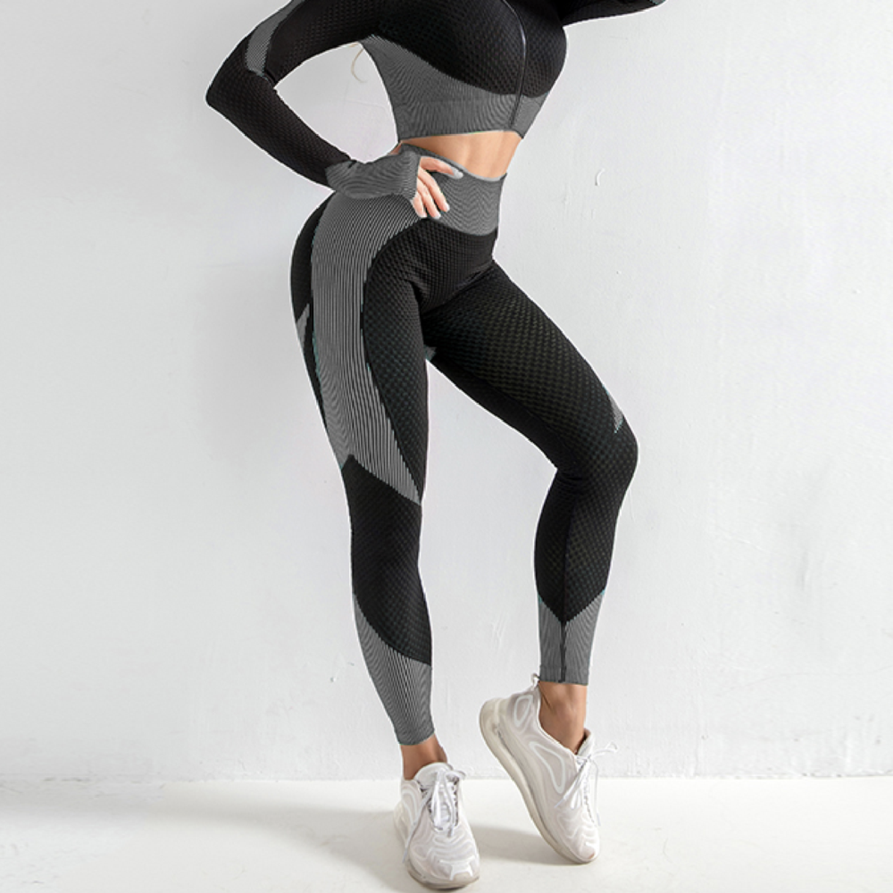 Astoria MOMENTUM Full Length Legging - White/Black