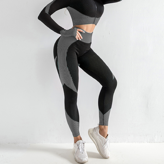Astoria MOMENTUM Full Length Legging - White/Black