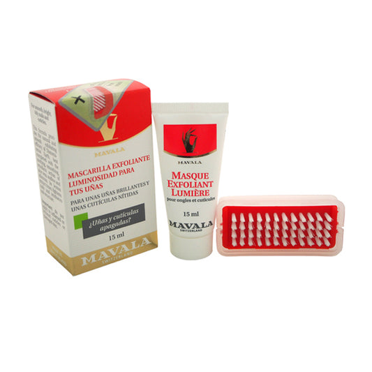 Mavala Lightening Nail Scrub Mask by Mavala for Unisex - 0.5 oz Nail Care