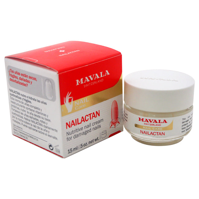 Mavala Nailactan Nutritive Nail Cream For Demaged Nails by Mavala for Unisex - 0.5 oz Nail Care