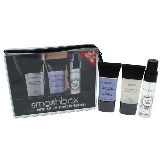 Primer Travel Set by SmashBox for Unisex - 3 Pc Set