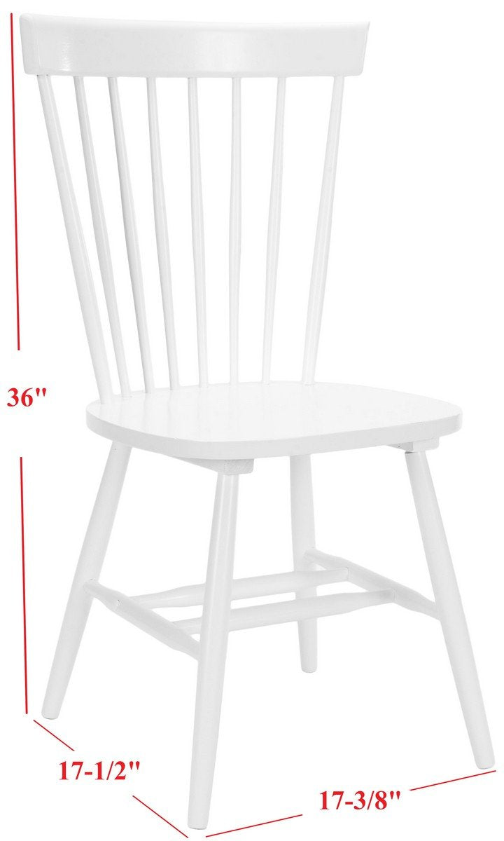 Parker 17" H Spindle Dining Chair ( Set Of 2)