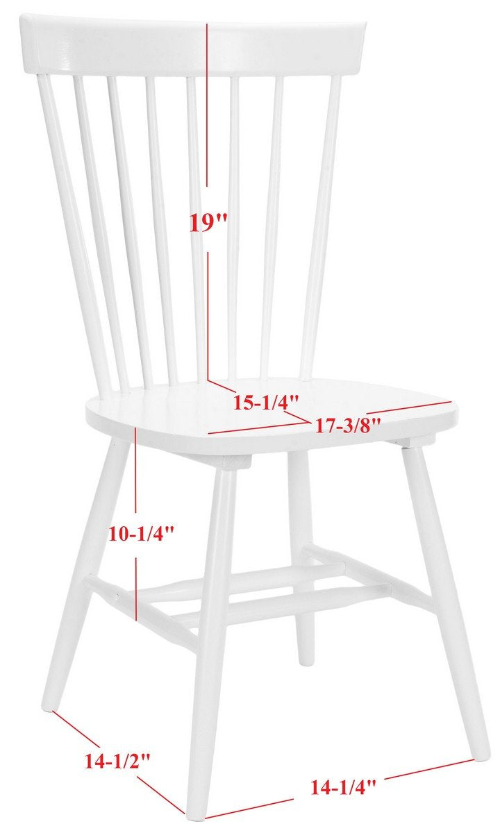 Parker 17" H Spindle Dining Chair ( Set Of 2)