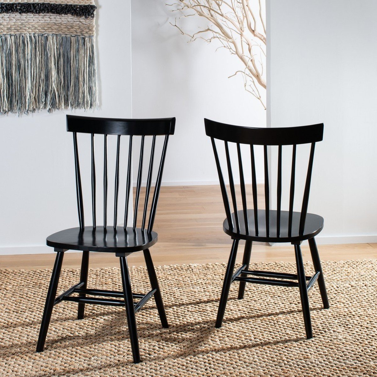 Parker 17" H Spindle Dining Chair ( Set Of 2)