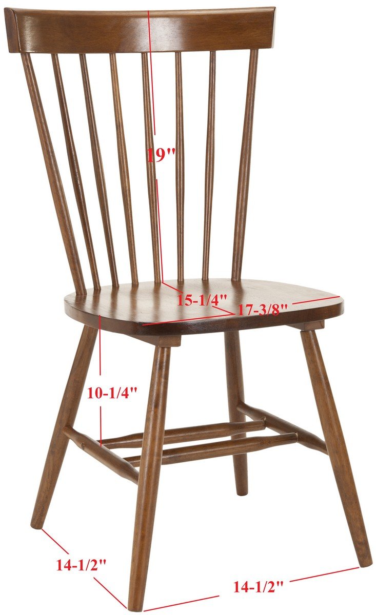 Parker 17" H Spindle Dining Chair ( Set Of 2)