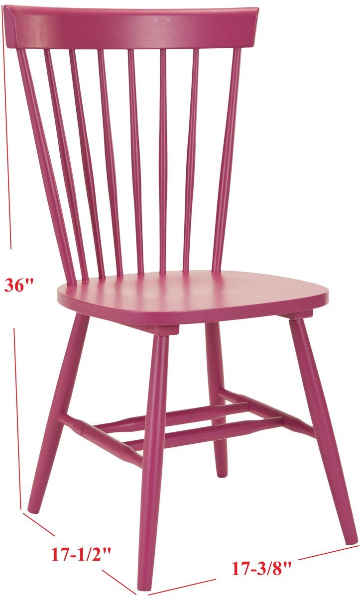 Parker 17" H Spindle Dining Chair ( Set Of 2)