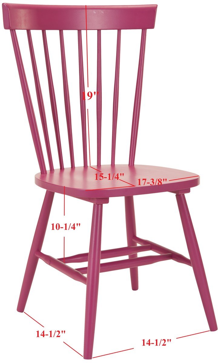 Parker 17" H Spindle Dining Chair ( Set Of 2)