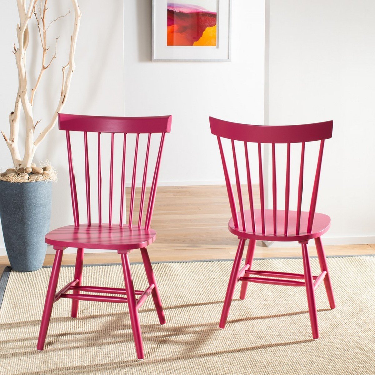 Parker 17" H Spindle Dining Chair ( Set Of 2)