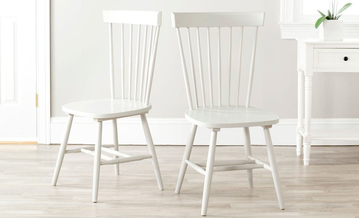 Parker 17" H Spindle Dining Chair ( Set Of 2)