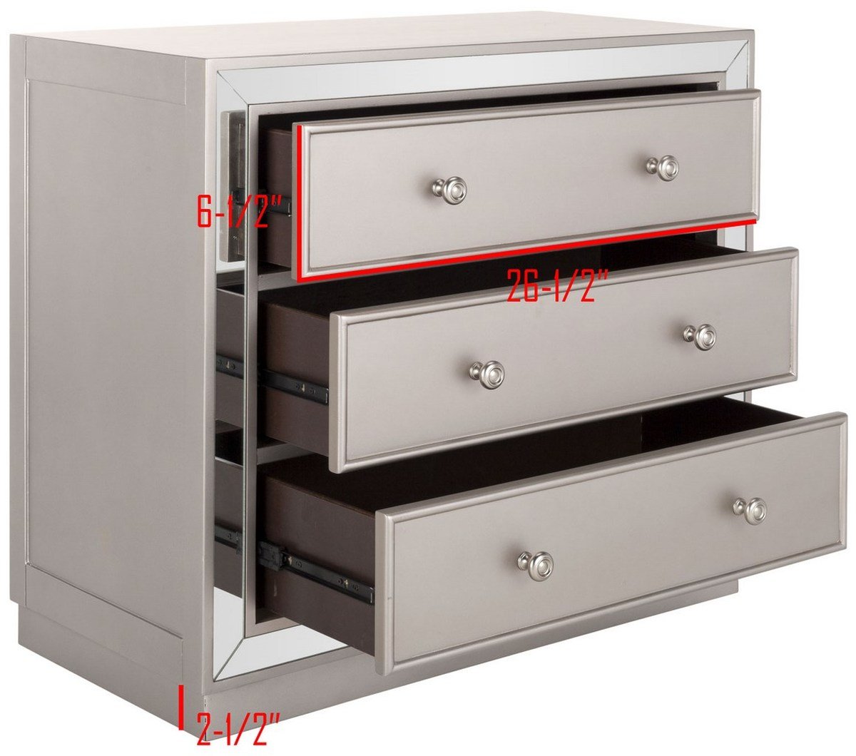 Silas 3 Drawer Chest
