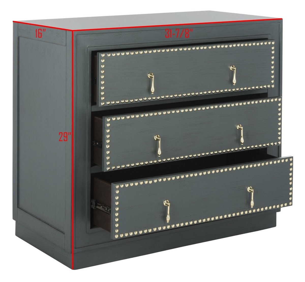 Lupita 3 Drawer Chest
