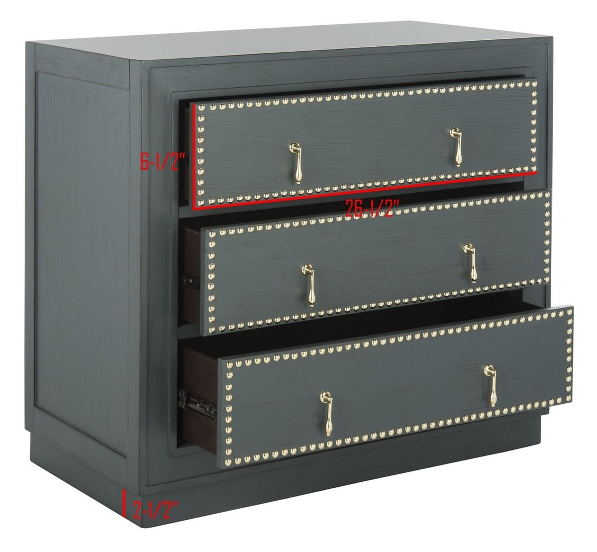 Lupita 3 Drawer Chest