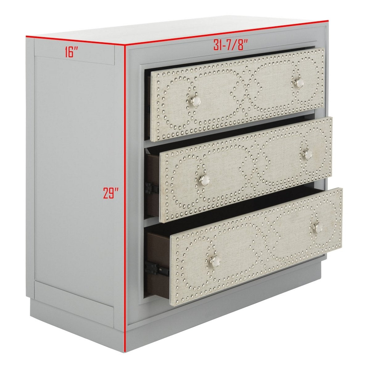Lupita 3 Drawer Chest