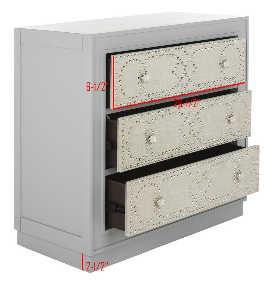 Lupita 3 Drawer Chest