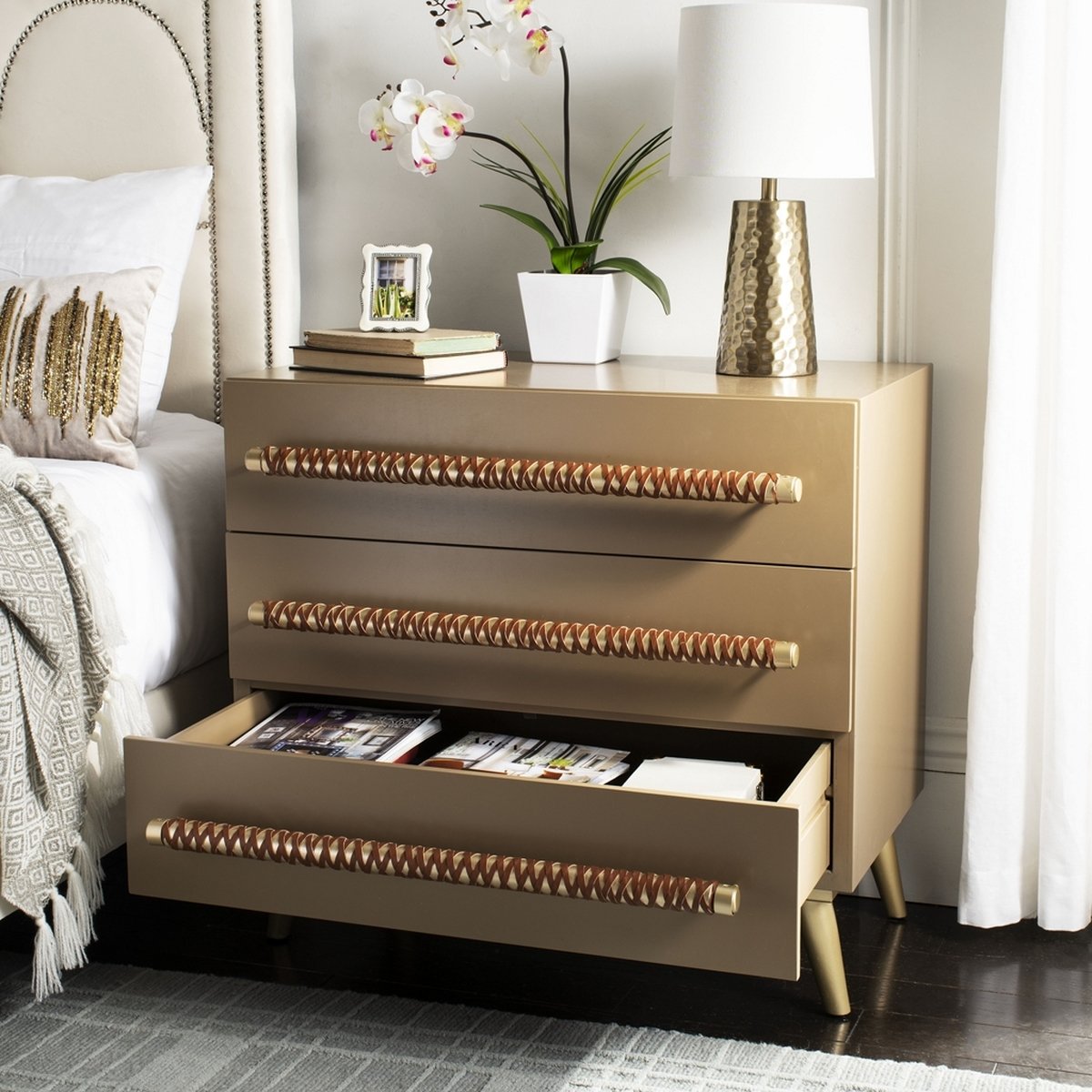 Raquel 3 Drawer Chest