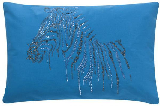 Sparkling Zebra Pillow